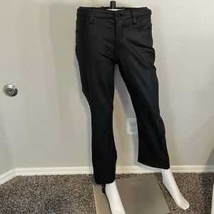 KUT from the Cloth coated raw edge jeans